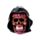 Day of the Dead Paarse Schedel met kap