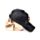 Schedel met basebal cap achterstevoren