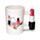 Lippenstift - Gevormd Handvat Keramiek Mok