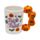 Spooky Trick or Treat Pompoen Gevormd Handvat Mok