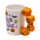 Spooky Trick or Treat Pompoen Gevormd Handvat Mok