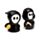 Skull Boy & Ghost Boy Peper- en Zoutstel