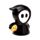 Skull Boy & Ghost Boy Peper- en Zoutstel