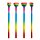 Regenboog Hart  - Gum Potlood