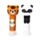 Adoramals Wilde Dierene Tijger & Panda Lijmstift