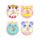 Unicorn Donut Gum in Doosje
