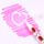 Foodiemals Fruit Uitwisbare Highlighter Set van 6 met geur inkt