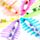 Foodiemals Fruit Uitwisbare Highlighter Set van 6 met geur inkt