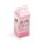 Foodiemals Aardbeien Melk Pak-vormige Geparfurmeerde Gum