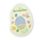 Springtime Lente Ei-vormig Stickerboekje