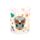 Dia de Los Muertos Set 2 glazen Drinkglazen 250ml