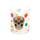 Dia de Los Muertos Set 2 glazen Drinkglazen 250ml