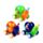 Press & Go Schatige Slak Actiespeelgoed