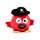 Queasy Squeezies Jolly Rogers Piraat Knijpspeelgoed