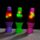 Glow in the Dark Lava Lamp Knijpbaar Friemelspeelgoed