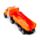 Bouw Truck met Hijskraan Frictie Duw/Trek Actie Speelgoed