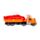 Bouw Truck met Hijskraan Frictie Duw/Trek Actie Speelgoed