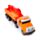Bouw Truck met Hijskraan Frictie Duw/Trek Actie Speelgoed