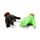 Spooky Zombie Hand Stretch Friemel Speelgoed