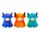 Highland Coo Koe Stretch Friemelspeelgoed