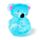 Maltose Koala Glitter Knijpspeelgoed