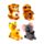 Queasy Squeezies Adoramals Zoo Mix #2 Knijp Speelgoed