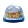 Adoramals Highland Coo Koe Small Glitter Sneeuwbol