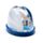 Adoramals Highland Coo Koe Small Glitter Sneeuwbol