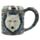 Decoratieve Witte Wolf Drinkbeker