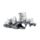 Wolf Puppies spelen op rots