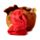 Blankeazzz Feestelijke Kerstmis Rudolph 2-in-1 Knuffel & Reisdeken