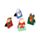 Jingle Kerstmis Magnetische Boekenlegger Set