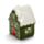 Kerst peperkoekhuisje theelichthouder - Rood & Groen