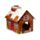 Doe-Het-Zelf Kerstmis Ginger Lane 100% Karton Kat Speelhuisje