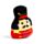 Pluche Squidglys Festive Friends Kerstmis Notenkraker