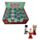 Kerstmis Jingle Bunch Santa, Sneeuwpop & Rendier Solar Pal