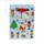 Kerstmis Festive Friends Cadeautasje Medium
