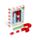 Set  2 Kerstmis Festive Friends Zuurstok-vorm Lipgloss