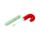 Set  2 Kerstmis Festive Friends Zuurstok-vorm Lipgloss