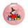 Moomin Kerstmis Compact Make Up Spiegeltje