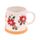 Kerstster Plant Tapse Stoneware Mok