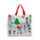 Festive Friends Kerstmis Herbruikbare Shopper Tas