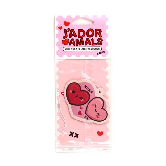 Chocolade J'Adoramals Dubbel Hart Luchtverfrisser