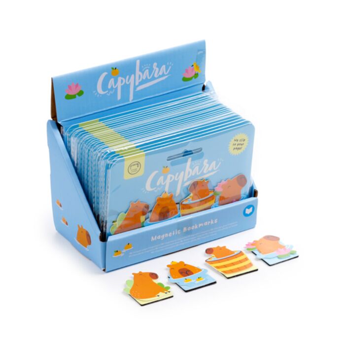 Capybara Magnetische Boekenlegger Set