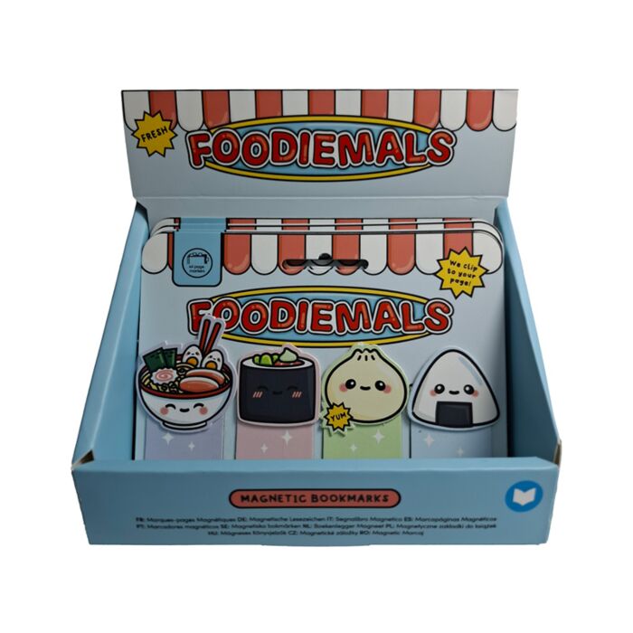 Foodiemals Ramen & Sushi Magnetische Boekenlegger Set