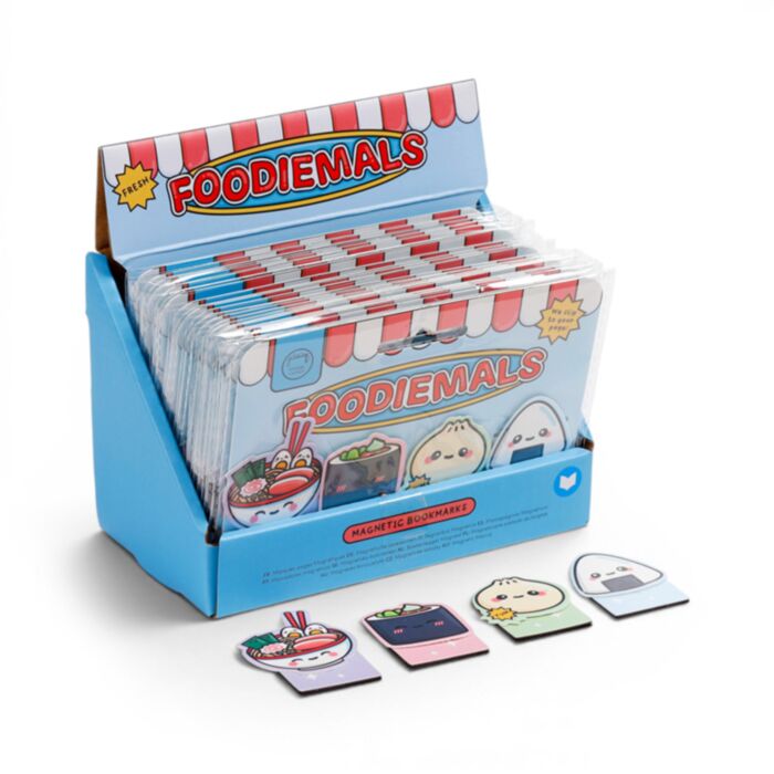 Foodiemals Ramen & Sushi Magnetische Boekenlegger Set