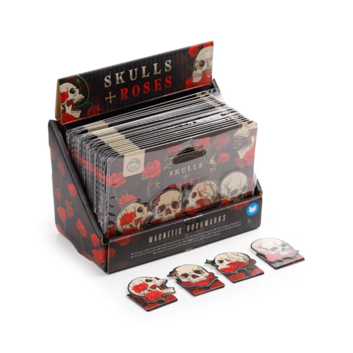 Schedels & Rozen Magnetische Boekenlegger Set