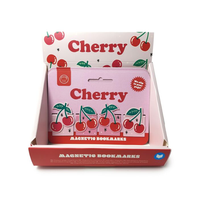 Kersen Magnetische Boekenlegger Set Cherry