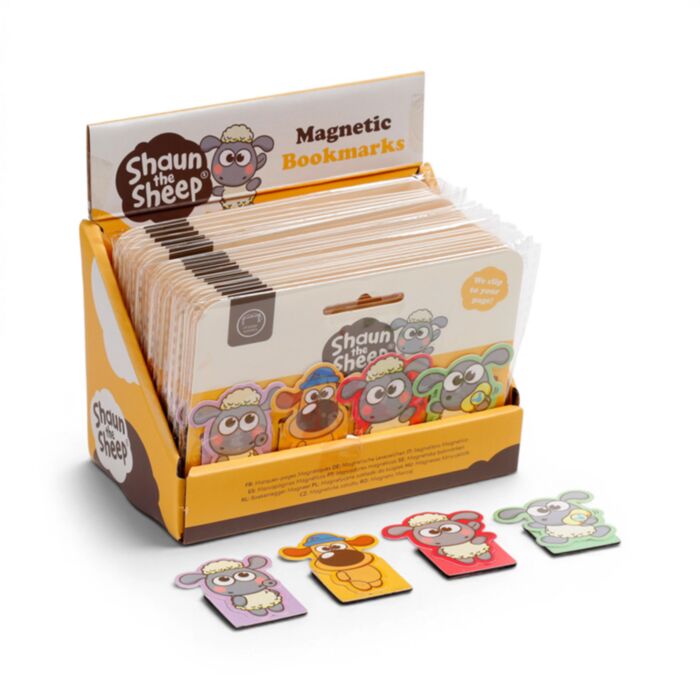 Kawaii Schattige Shaun het Schaap Magnetische Boekenlegger Set