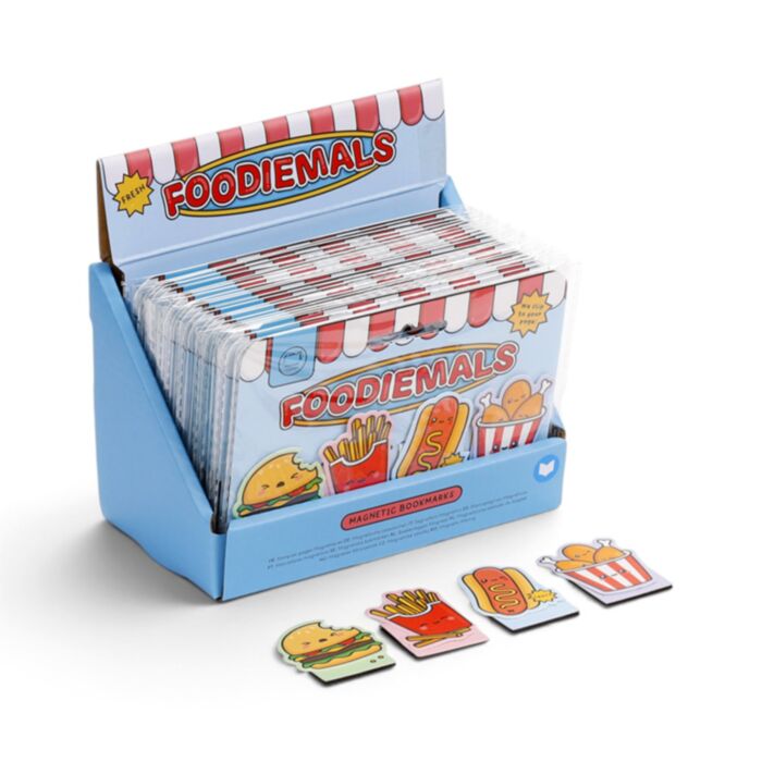 Foodiemals Fast Food Magnetische Boekenlegger Set